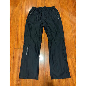 Men's Galvin Green Black Gore-Tex Rain Pants XL